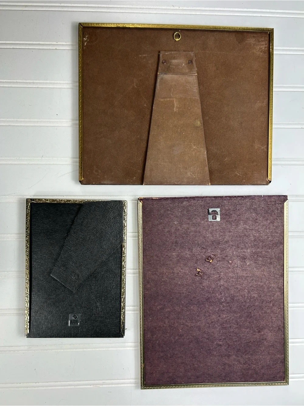 Vintage Picture Frames Gold Ornate Cottagecore Gallery Wall Lot of 3